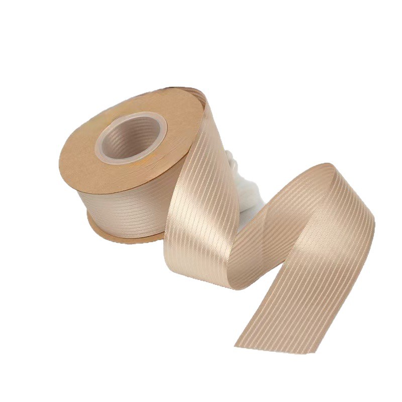 Strip ribbon manufacturer direct sales of clothing, shoes, hats, accessories, bows, headwear, gift packaging ribbons, 50 yards per roll Item Picture