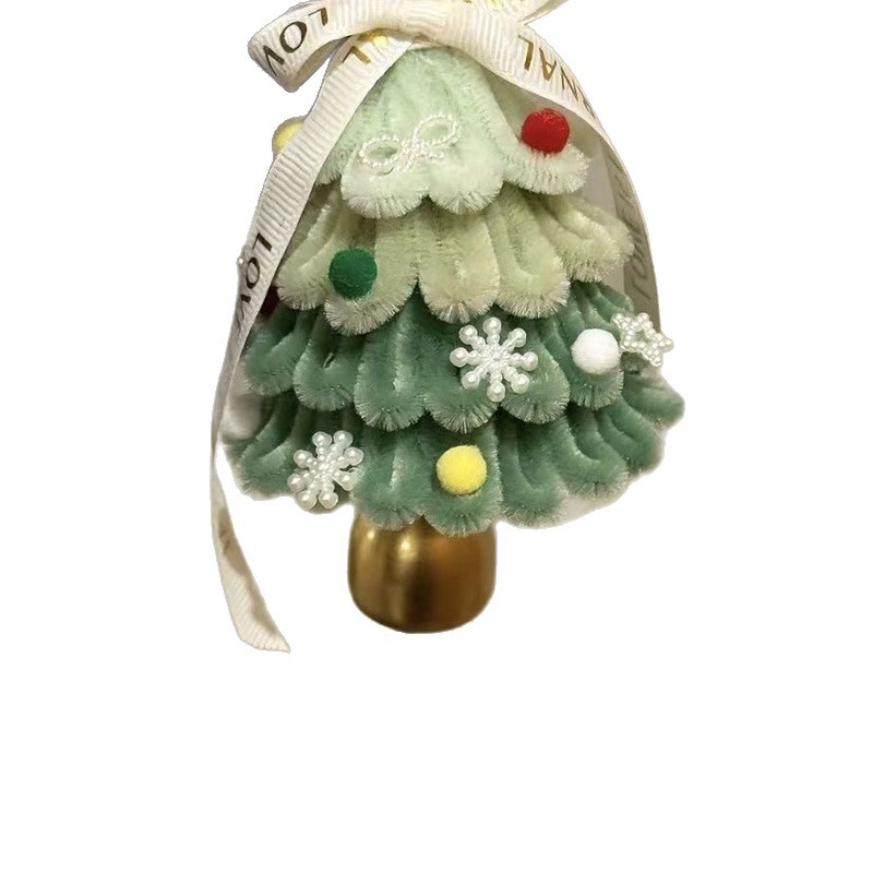diy Twisty stick Christmas tree pendant material package for making pendants as birthday gifts for couples and friends Item Picture
