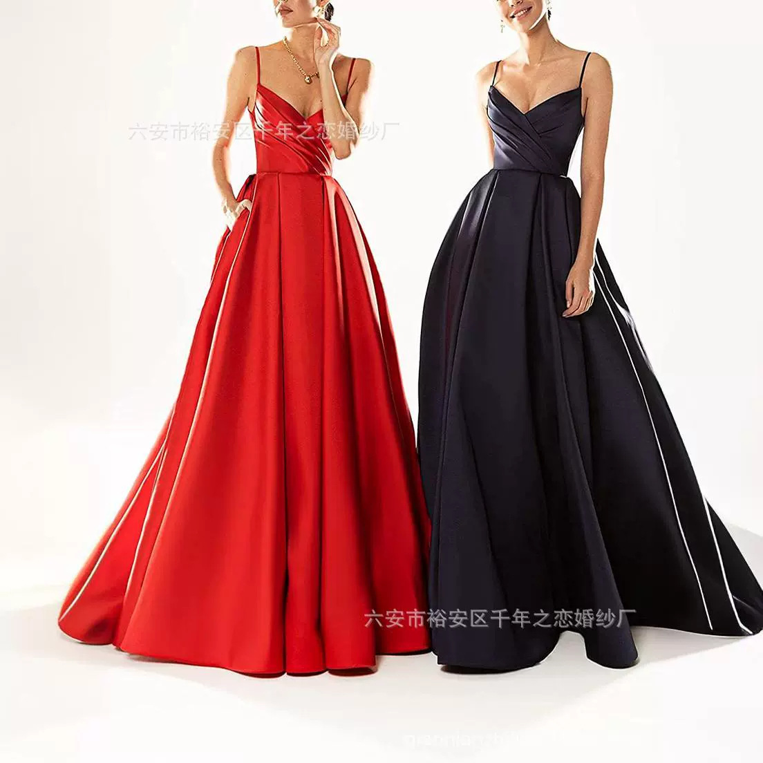 礼服/婚纱礼服裙/高定礼服/晚礼服/旗袍产品图