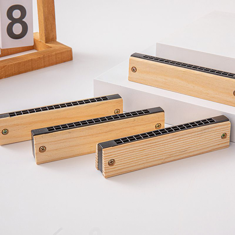 Traditional outdoor harmonica, bamboo and wooden harmonica, educational toys, children's outdoor harmonica, childhood memories, children's toys Specification image