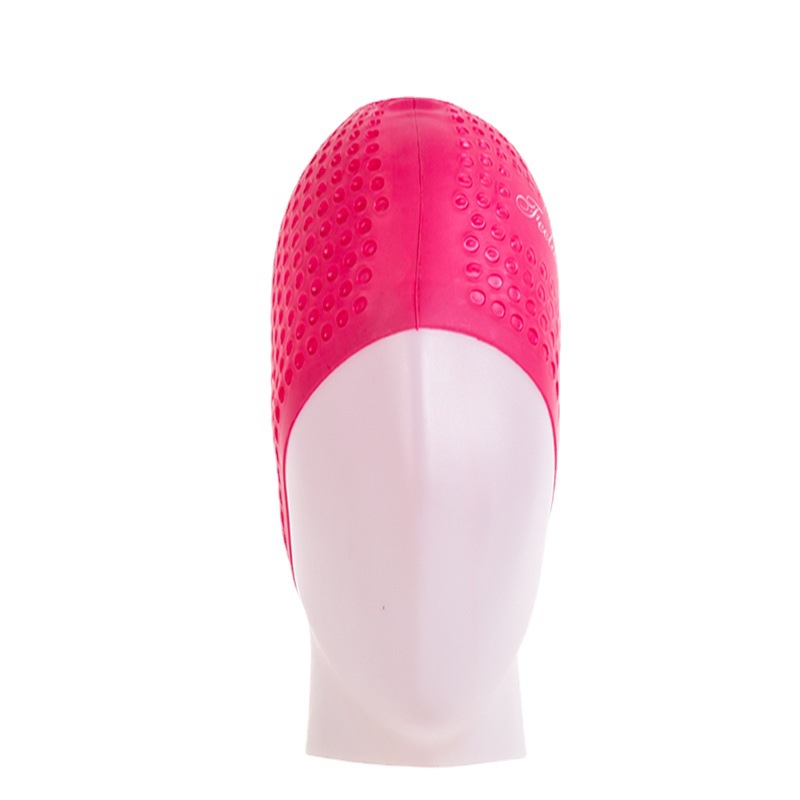 厂家供应生产高端防水舒适大气泡泡帽加大款男女通用 选优质硅胶白底实物图