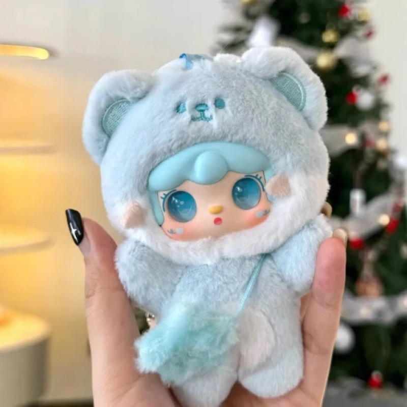 Wholesale of genuine Yooki YooKI 4th generation Bite Bear series plush trendy blind box toys, pendants and ornaments Application Scenario