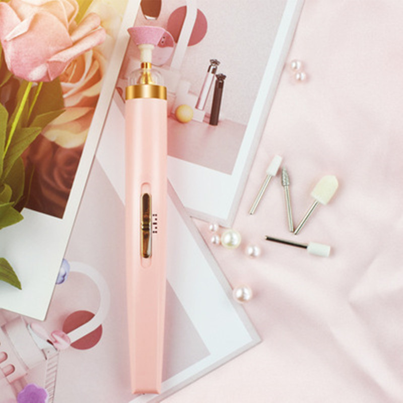 2021 New Mini Five-in-one electric speed-regulating nail grinding machine, nail polish remover, polishing pen, nail art instrument thumbnail
