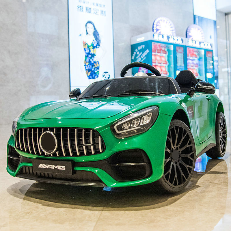 儿童电动车双座四轮遥控宝宝汽车男女小孩玩具车可坐人遥摆童车细节图