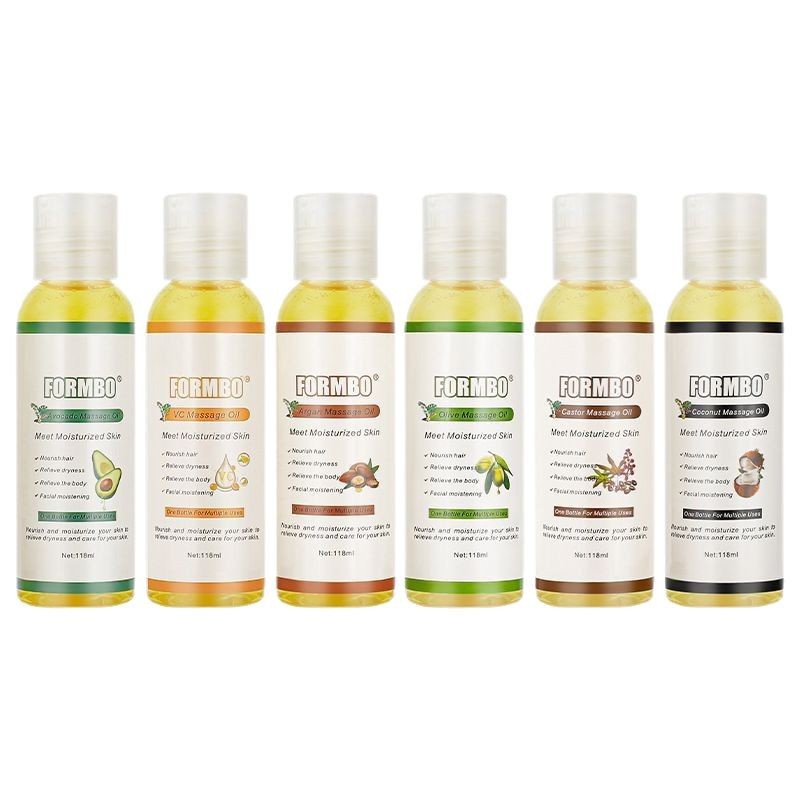 【外贸专供】FORMBO身体按摩油缓解干燥肌肤身vc护肤身体油批发白底实物图