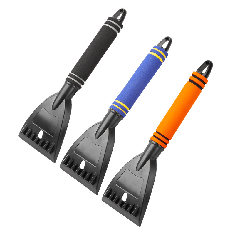 Car snow scraper, a magic tool for de-icing, defrosting and snow removal, a car window and glass snow cleaning tool, car snow shovel Item Picture
