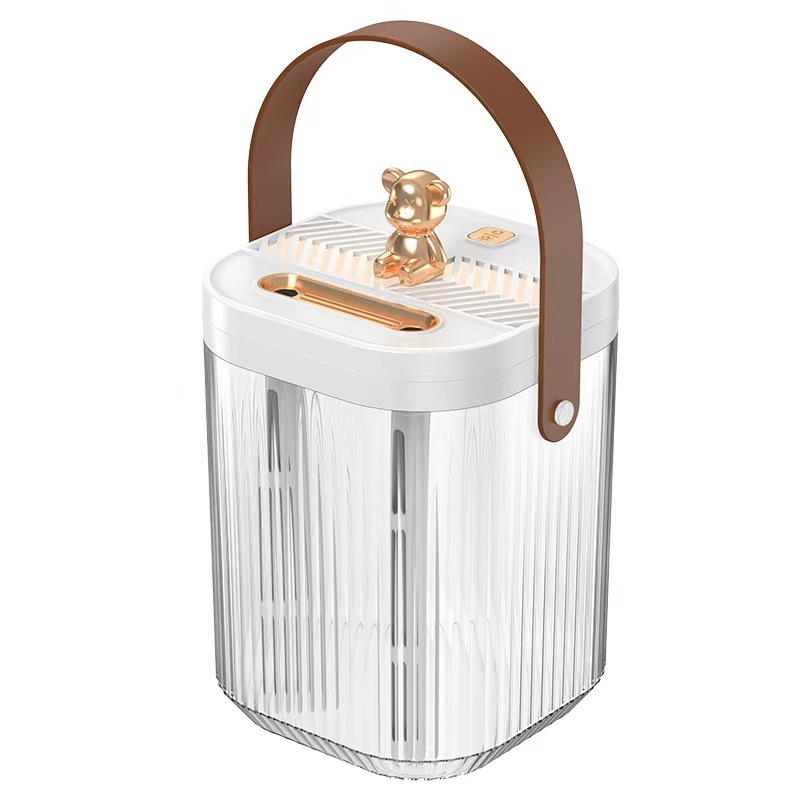 2L large-capacity humidifier, dual spray for home use, pregnant women, infants, bedrooms, household air purification, small spray desktop Item Picture