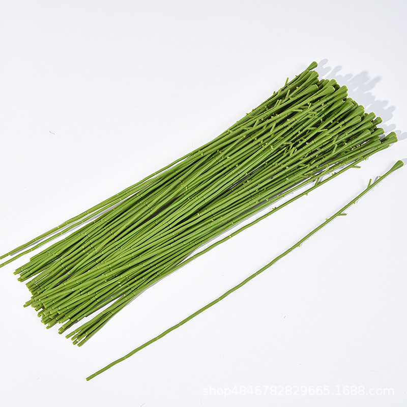 假花/仿真花/塑料仿真花/芦苇仿真花/4公分玫瑰花头细节图