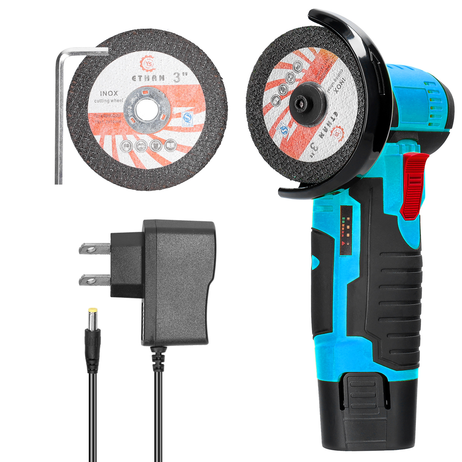 E22817 small Angle grinder 12V Application Scenario