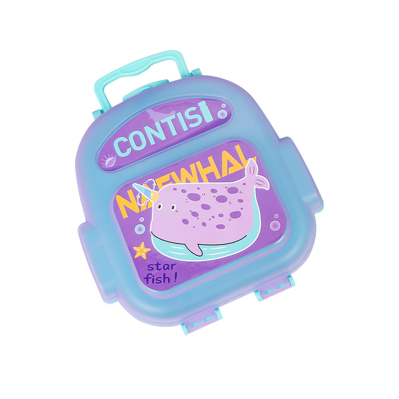 饭盒/211饭盒/玻璃饭盒/开学季/抽真空玻璃餐盒白底实物图