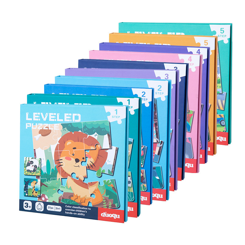 Cross-border bestseller Magnetic attraction jigsaw puzzle: Advanced magnetic children's jigsaw puzzle for 3-6 years old early education and intelligence Item Picture