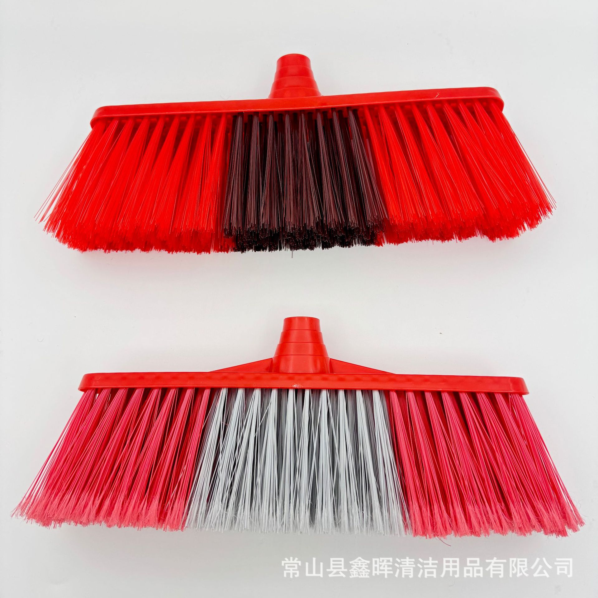 塑料扫把330*60*160mm扫把头家用软毛木柄加厚扫把学校工厂环卫细节图