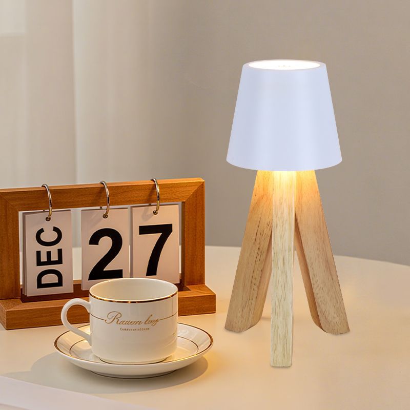 Three-legged base table lamp, decorative led night light, bedroom atmosphere, bar table lamp, usb charging bedside lamp, table lamp Specification drawing