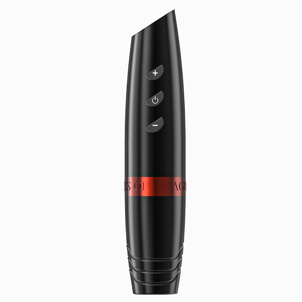 The new shanilak Dragon Kiss wireless charging tattoo pen set comes with a tattoo beauty tool Item Picture