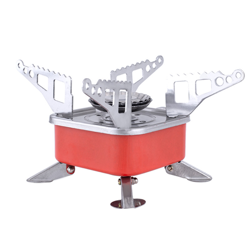 Foldable small square stove, portable multi-style mini simple stove, outdoor stove in stock for wholesale details Picture