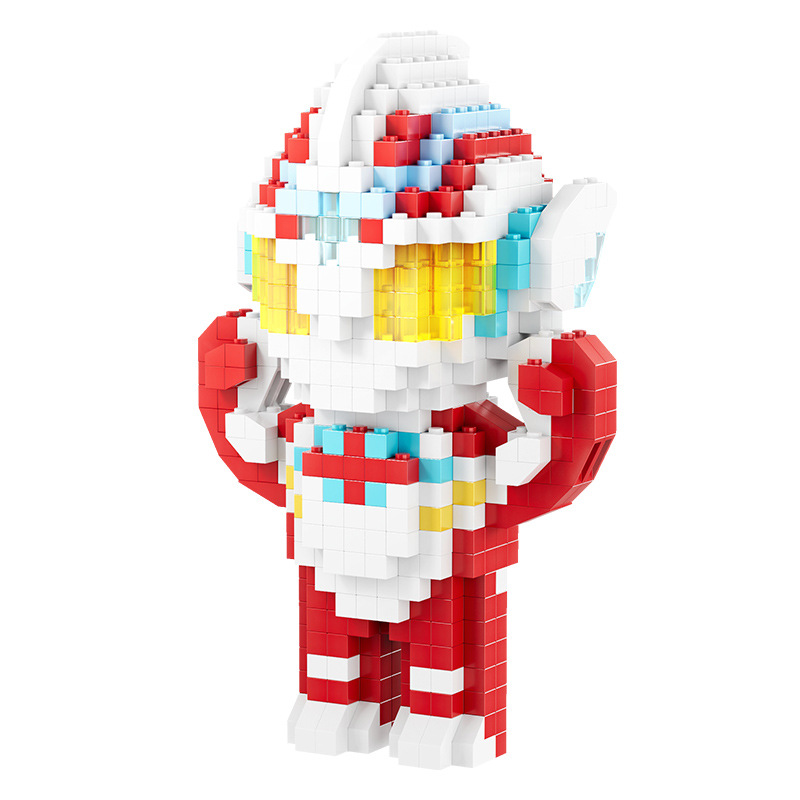 积木/布鲁可/小积木/变形金刚星辰坂/乐高白底实物图