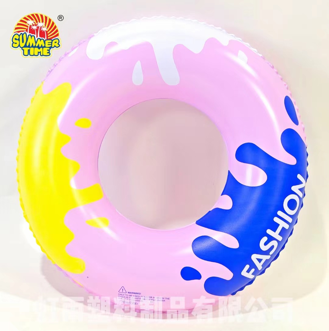 Hongyu's popular ink-splashing ring eco-friendly pvc adult underarm swimming water equipment factory wholesale