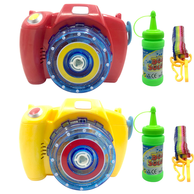 Bubble camera, Douyin Internet celebrity, electric camera, bubble blowing machine, children's outdoor toy manufacturer wholesale Item Picture