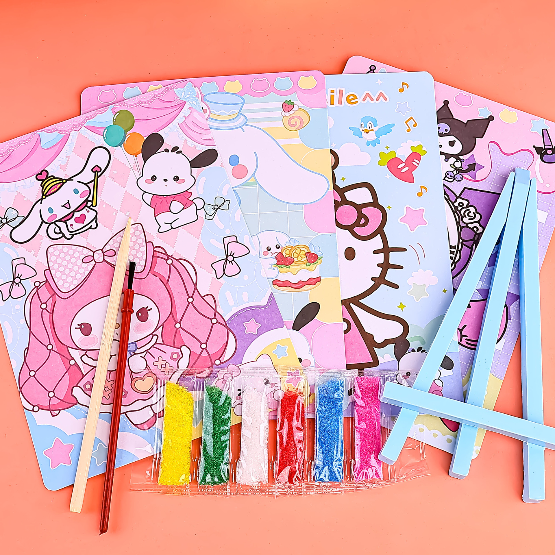 石膏娃娃DIY/石膏娃娃玩具/石膏娃娃白胚/石膏娃娃/手写板4寸产品图