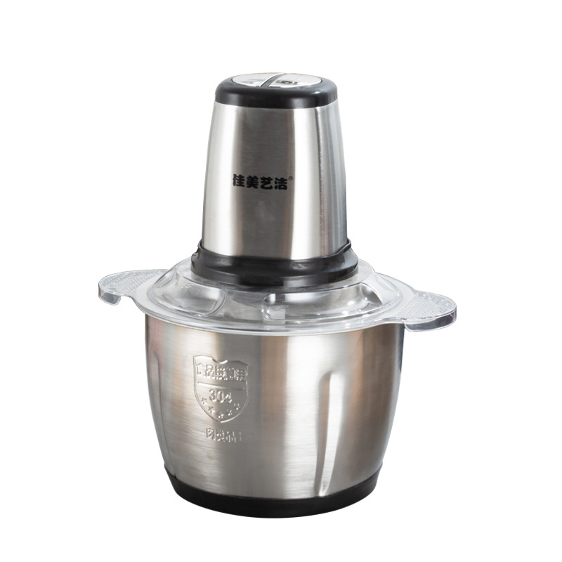 Electric meat grinder, household kitchen complementary food cooking blender, vegetable filling machine, double-speed electric vegetable cutter and meat grinder Item Picture