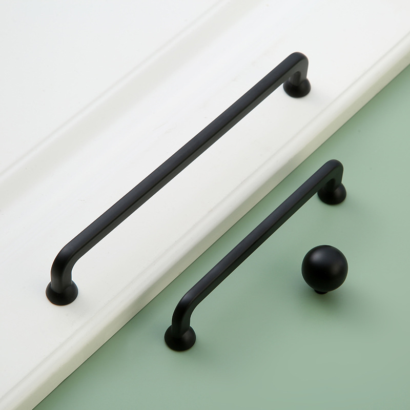 Factory direct sales of modern and simple drawers, cabinets, shoe cabinets, wardrobes, door handles, zinc alloy handles, furniture accessories, cross-border Application Scenario