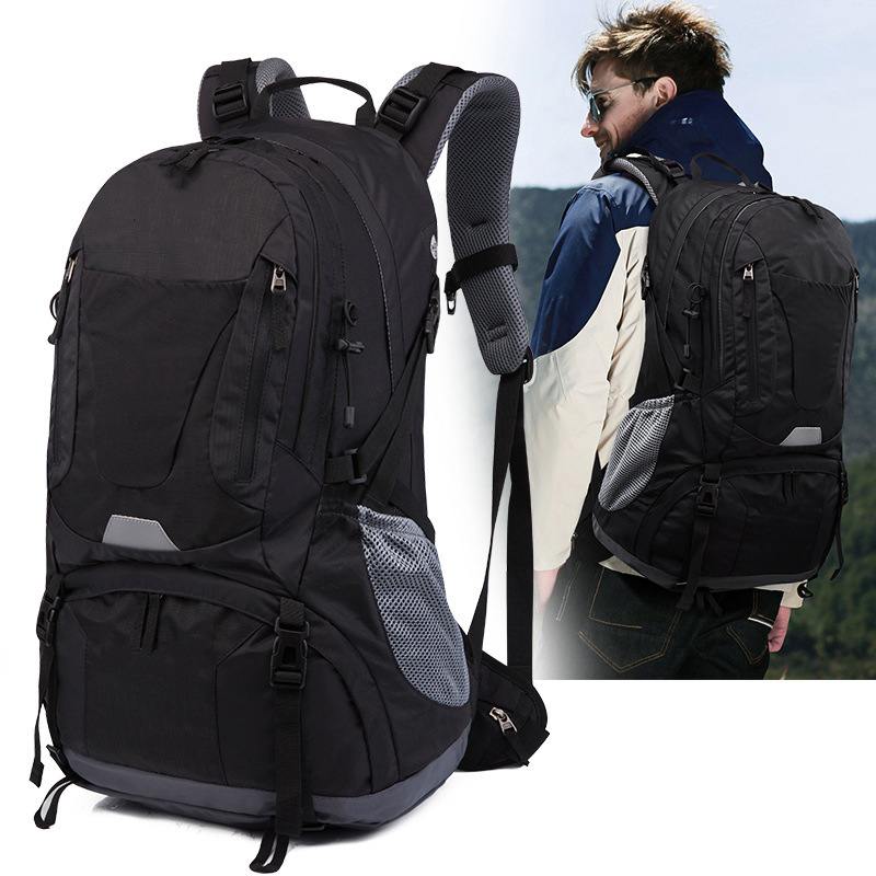 2026新品跨境户外运动背包登山包50L男女徒步露营包旅行双肩包礼
