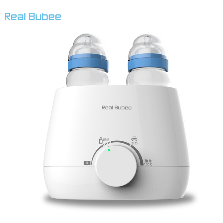 跨境电商奶瓶消毒器/小家电/奶瓶消毒柜/奶瓶消毒器白底实物图