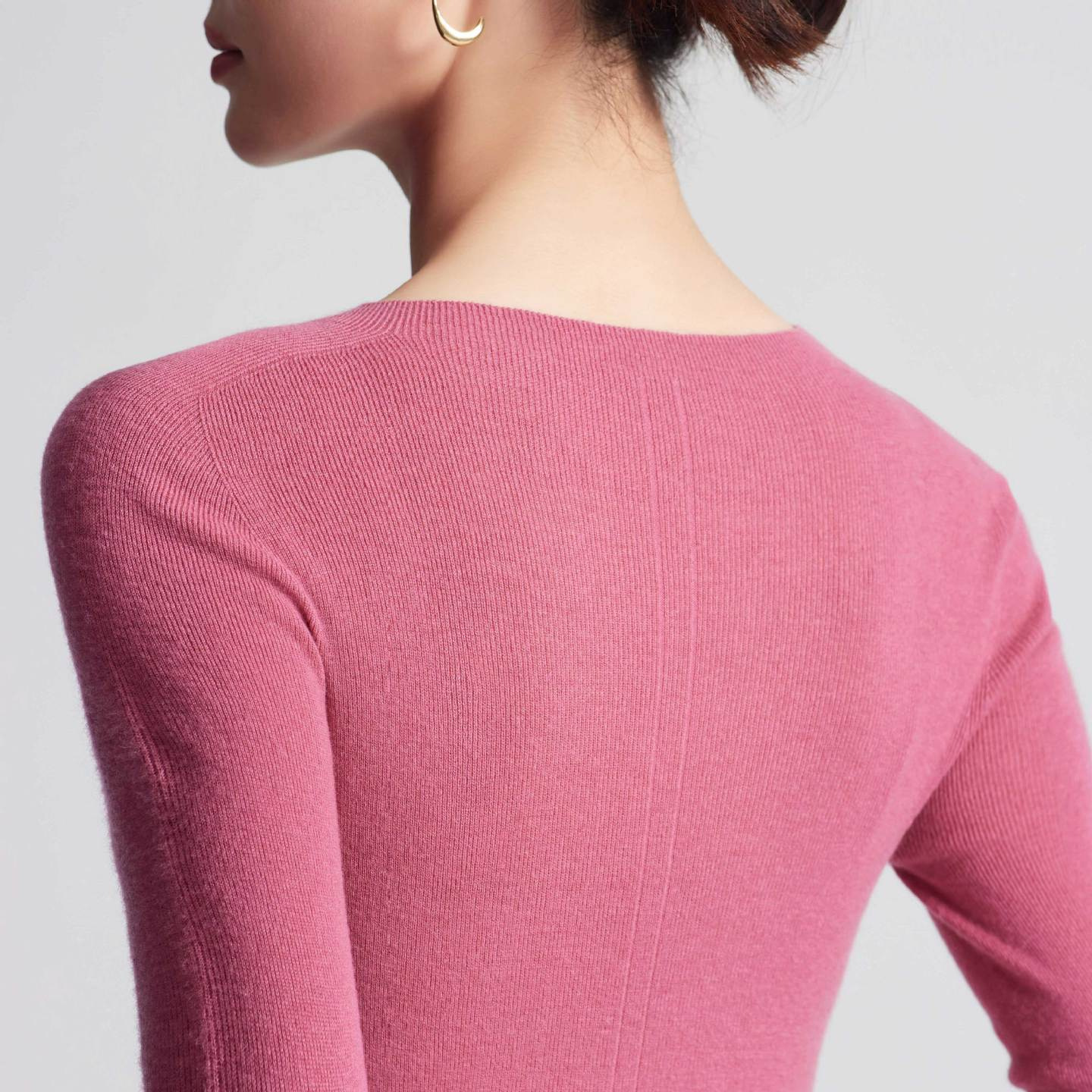 羊毛毛衣女/高领羊毛衫女/毛衣女羊毛/羊毛衫/女装毛衣羊毛材质细节图