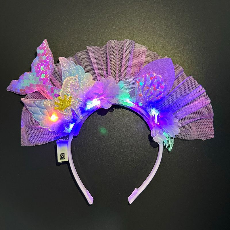 发光头箍实物图