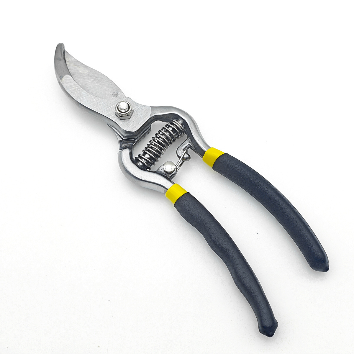 Holsen high-carbon steel professional pruning shears, plastic-coated handle, garden branch shears, gardening shears, fruit tree branch shears manufacturer Item Picture