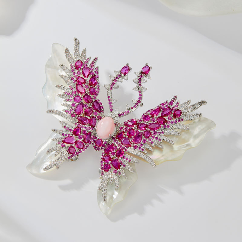 滴油徽章/滴油胸针徽章/胸针/穆斯林饰品/胸针珍珠锆石产品图