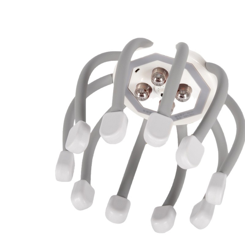 Scalp massage claw, electric head massager, scalp unblocking and relaxation massage device, Octopus scalp stress relief device Item Picture