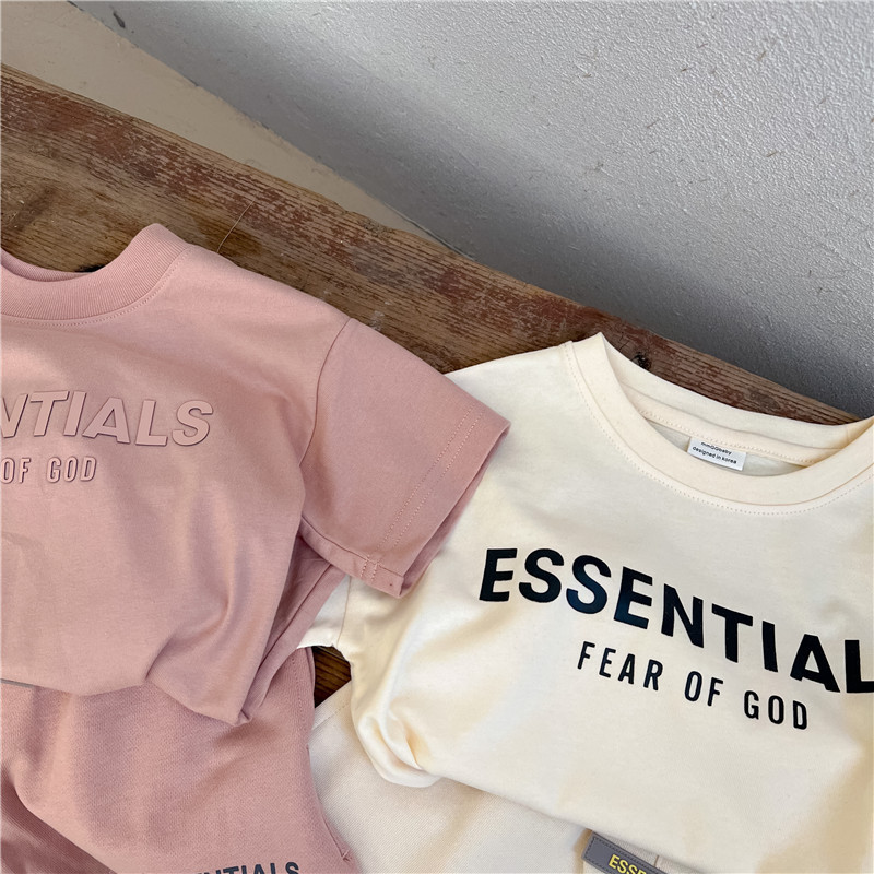 Niño ropa deportiva verano 2026 nuevo hombre niña manga corta camisetas bebé casual shorts moda dos piezas moda Application Scenario