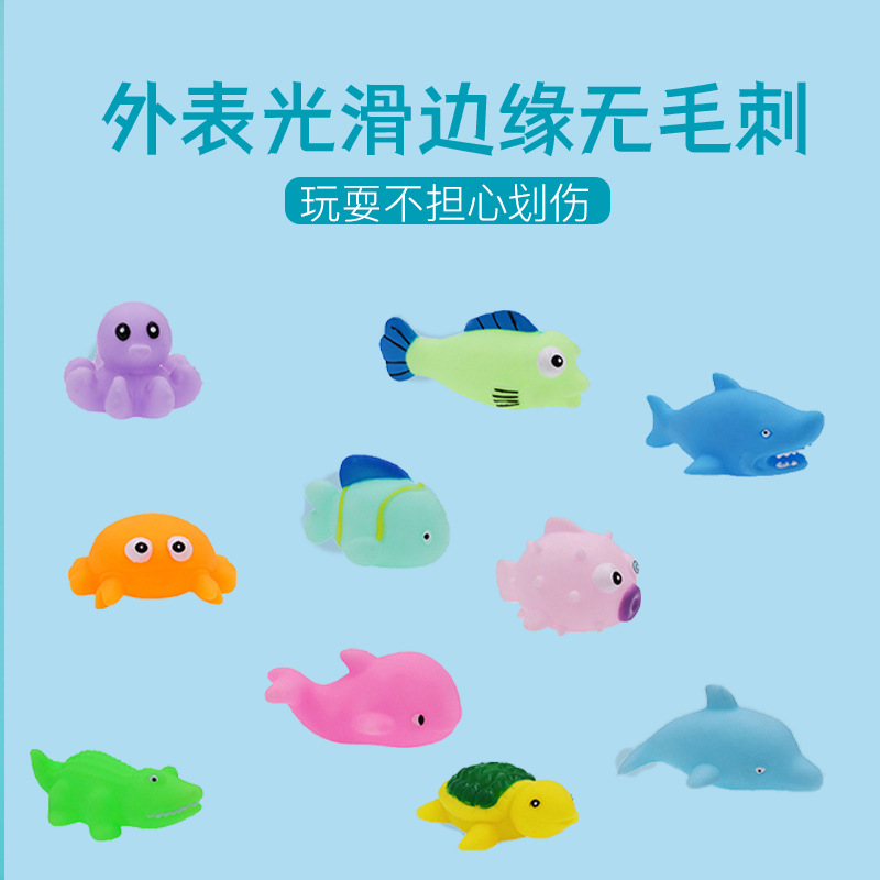 动物模型/泡泡玛特/泡泡玛特手办/小摆件/海洋动物解压玩具细节图