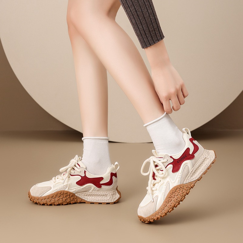 鞋子/网面/白鞋增高/aj/鞋子女生细节图