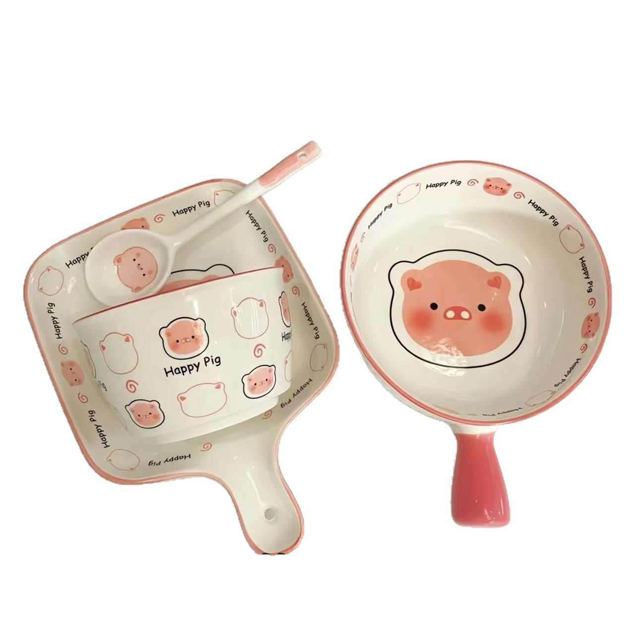 餐具/陶瓷盘/餐盘/陶瓷盘子/筷子白底实物图