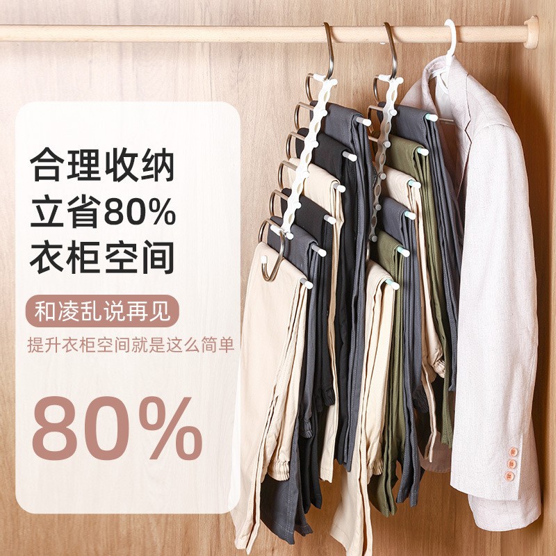 裤子挂/衣架衣杆/裤子细节图