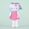 Sanrio's new Chanel-style cherry blossom pink long-legged kitty plush toy bag pendant cartoon Specification image