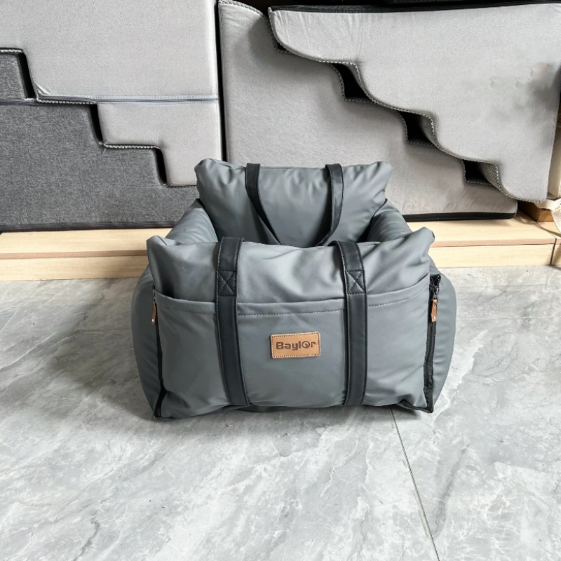 车载窝日式多功能宠物车载窝外出可手提可背安全座椅户外小型犬