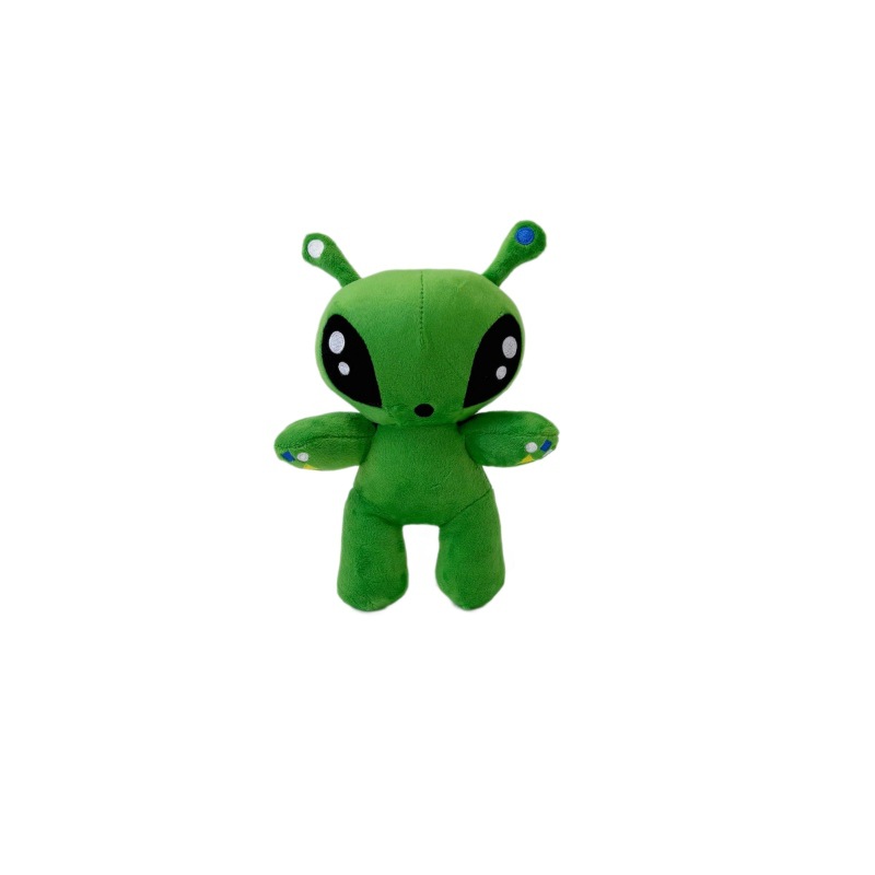 New cross-border AFTONSPARV green alien plush green alien plush doll Item Picture