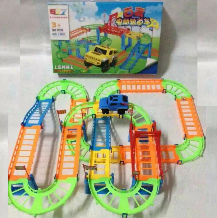 Wholesale of children's toys for the new line rail in Toma City, featuring multi-layer assembly of electric high-speed rail vehicles