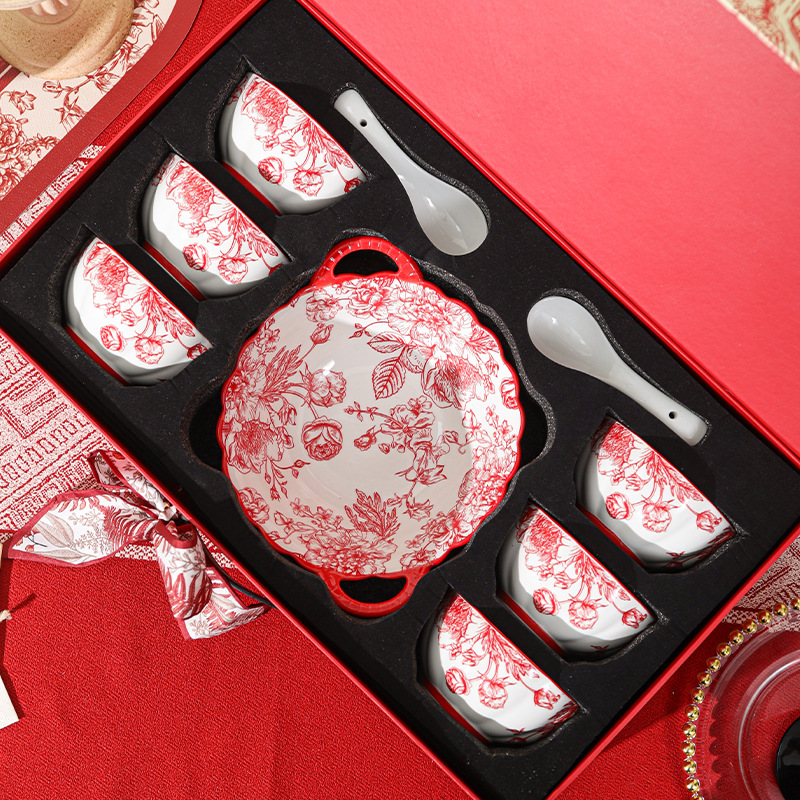 Porcelain-like tableware, rectangular plates for hot pot restaurants, commercial barbecue plates, grilled meat plates, creative side dishes, melamine plates, creative melamine tableware, green-edge plastic round plates, hotel Western cuisine, steak plates, pasta plates, high-end feel, 1409