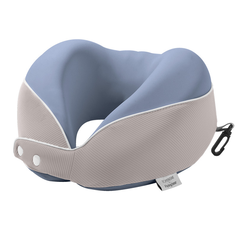 U-shaped neck pillow, memory foam for cervical vertebrae, high-speed rail and airplane neck pillow, neck support pillow, portable travel U-shaped pillow Item Picture