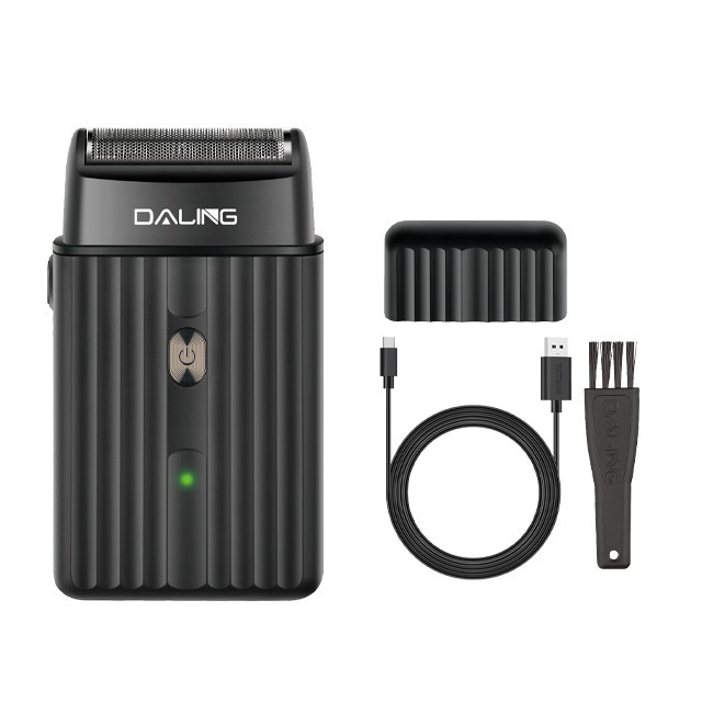 DALING darling 9318 profesional hombre afeitadora cabeza calva blanqueador artefacto USB recargable de alta potencia red de cuchilla única Item Picture