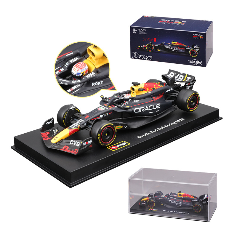 A 1:43 scale replica of the Red Bull RB20F1 racing car model alloy car model, 2024 Formula racing decorative toy car Application Scenario