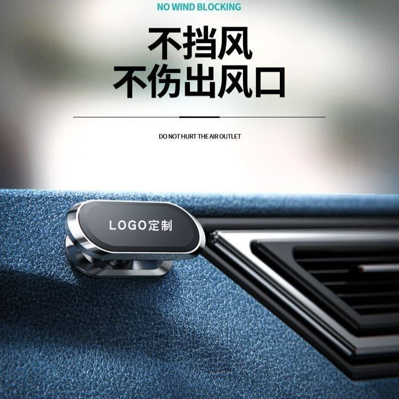The F16 metal magnetic car mobile phone navigation stand with strong magnetic adsorption and 360° rotation adjustment details Picture
