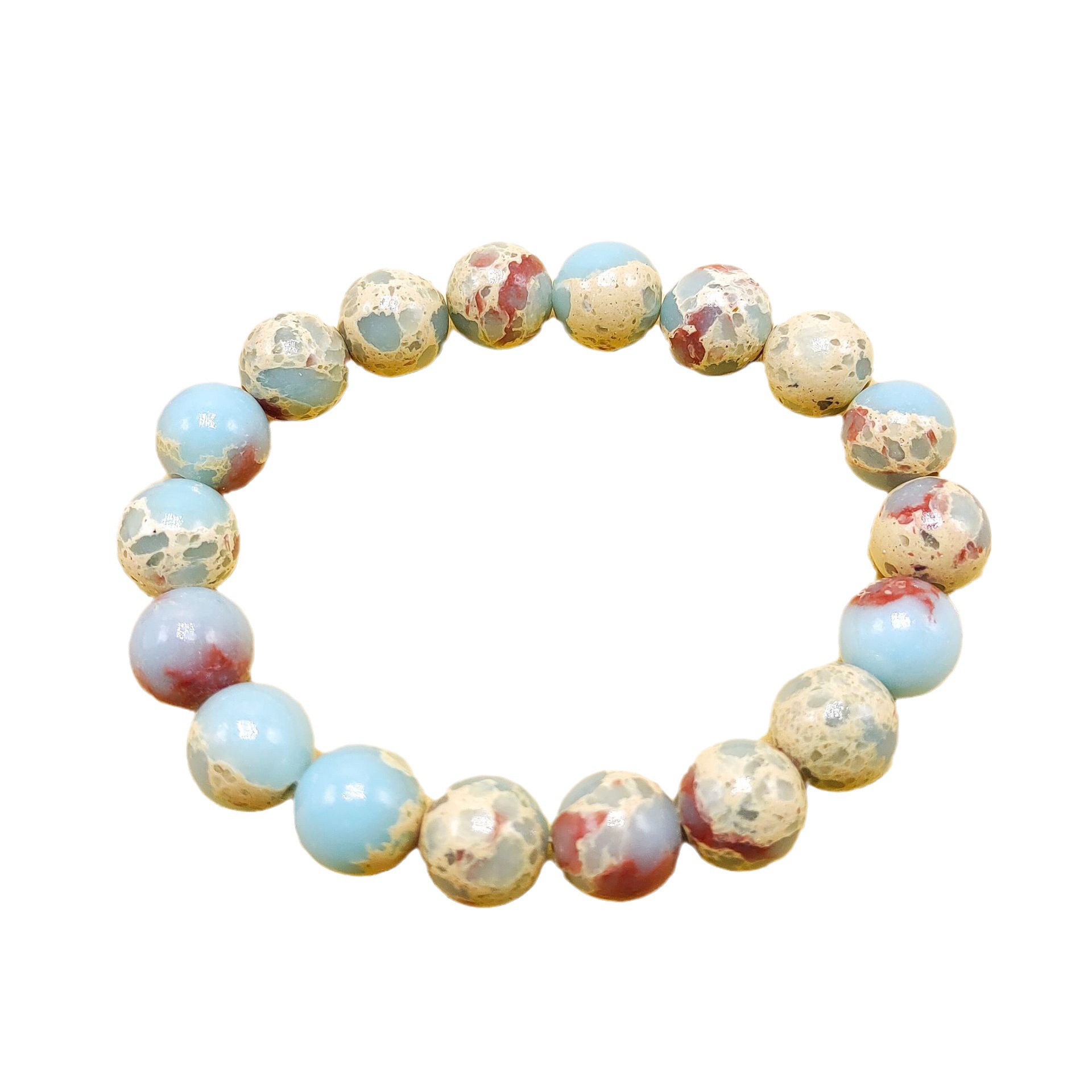 Personalized Shoushan stone bracelet, tender green, artistic, best friend couple bracelet gift, simple small gift jewelry for men and women Item Picture