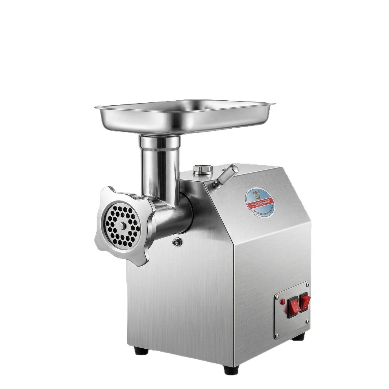 Commercial stainless steel desktop small meat grinder, high-power multi-functional meat mincing and grinding machine for restaurants and canteens Item Picture