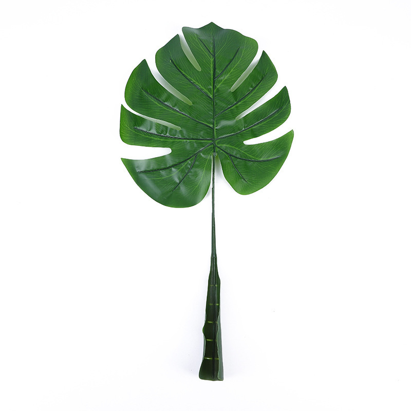 Artificial leaf plants, green plants, sunflower leaves, turtle-back leaves, fern leaves, banana leaves, engineering greening, indoor and outdoor landscape decoration leaves Application Scenario