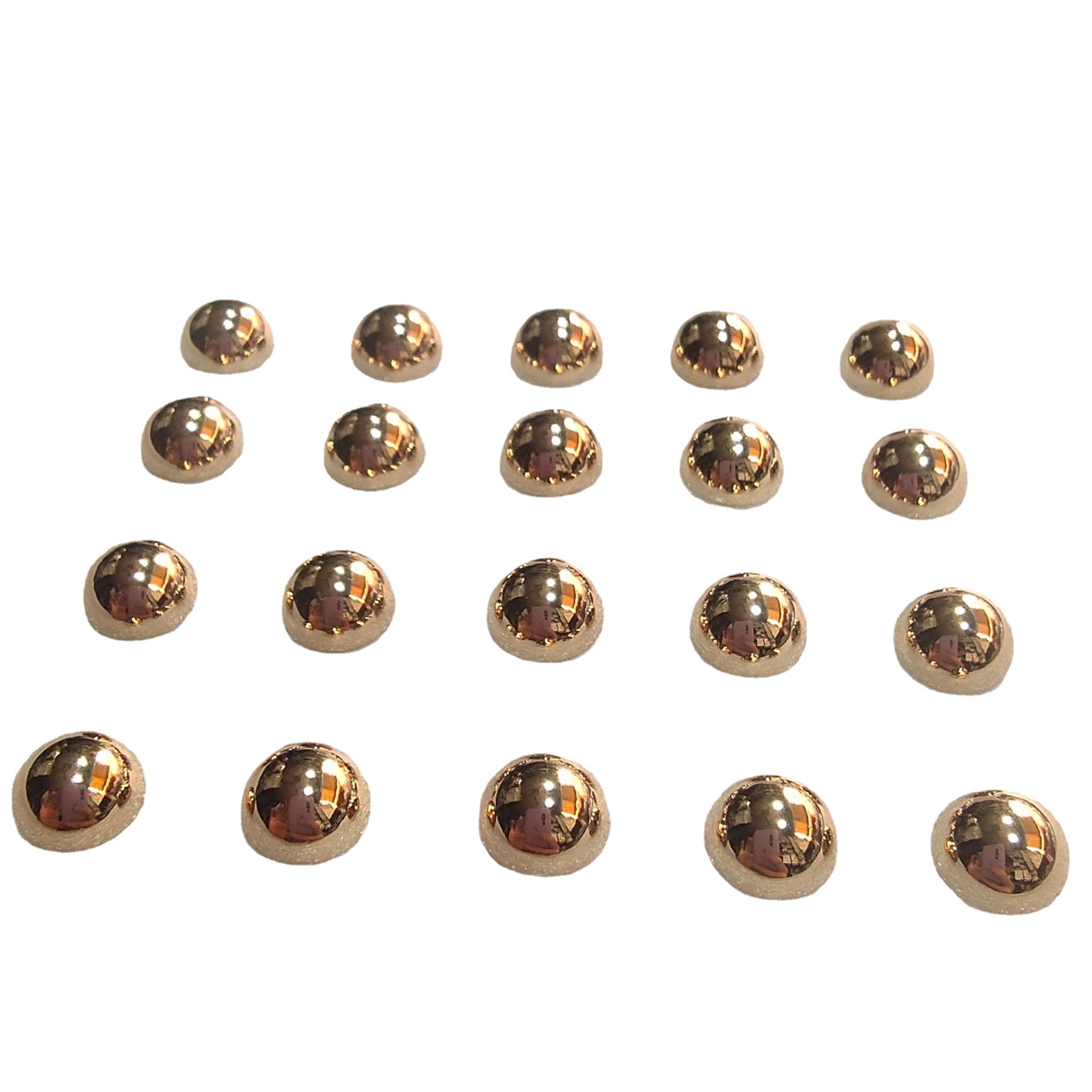 6mm bag mushroom screw, luggage foot pad bottom nail, diy zinc alloy decorative bottom round foot nail and fashion head Item Picture
